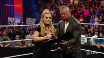 Natalya & Charlotte collide during the WWE Women's Championship Contract Signing_ Raw, May 16, 2016