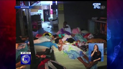 En Esmeraldas pernoctan fueras de sus viviendas por seguridad