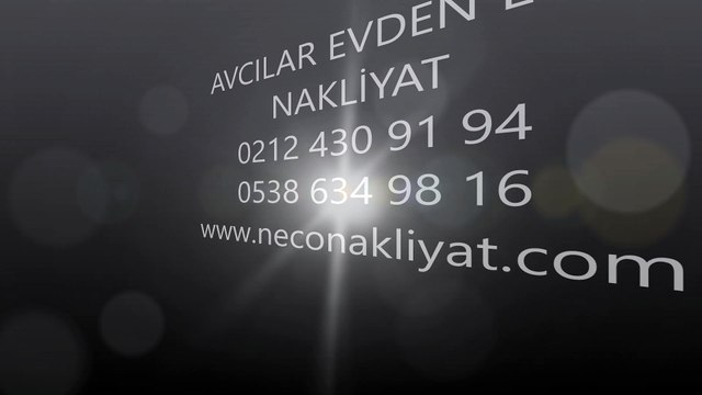 Avcılar Evden eve nakliyat 0212 430 91 94