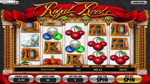 Royal Reels ilmainen kasino kolikkopeli BetSoft Video Esikatselu