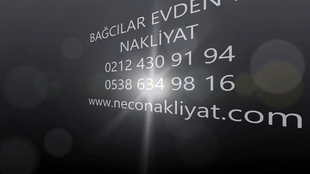 Bağcılar Evden eve nakliyat 0212 430 91 94