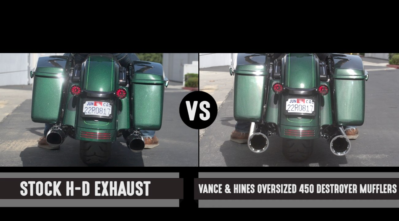 BAGGERS SOUND-OFF: Vance and Hines OS Destroyer