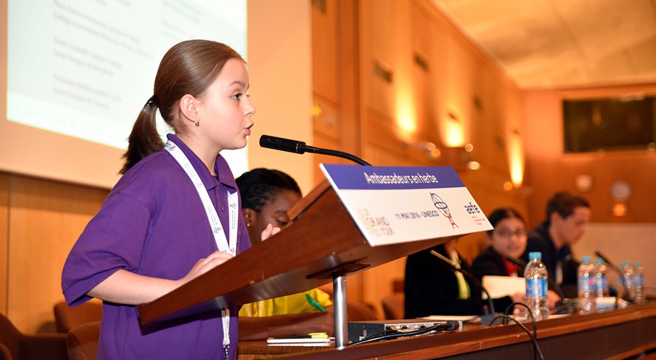 4e rencontre internationale d'Ambassadeurs en herbe à Paris