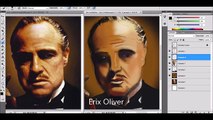 【Speedpaint】- Don Vito Corleone - The Godfather - Erix Oliver