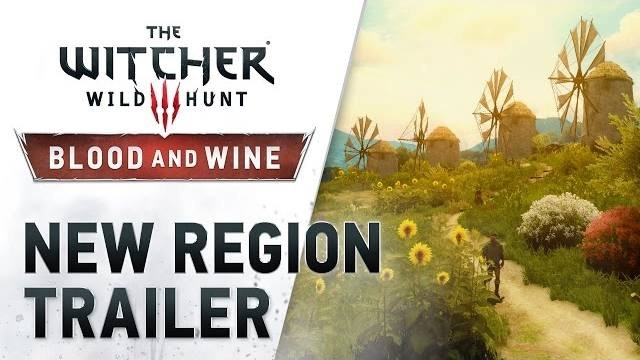 The Witcher 3: WILD HUNT - Blood and Wine “New Region” Trailer (2016) EN