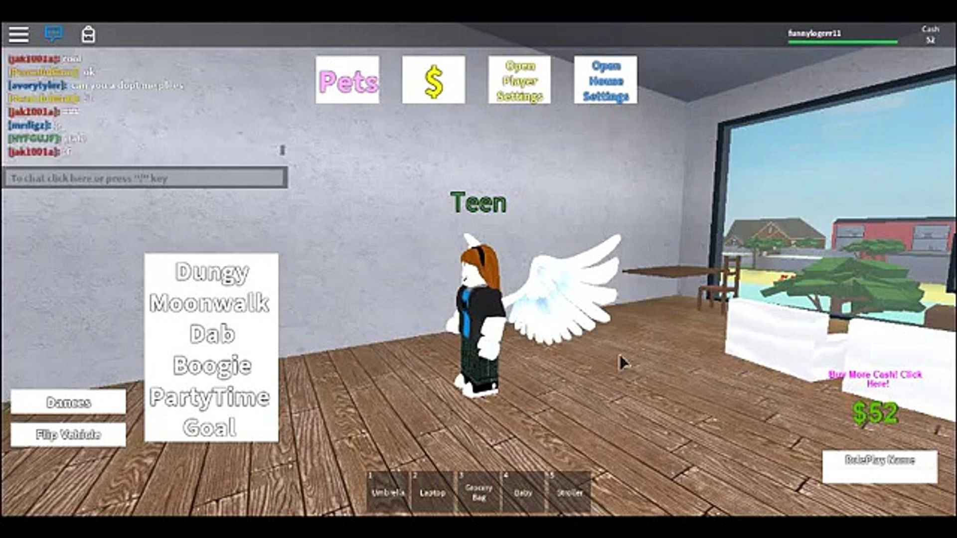 ⁣roblox funny dance