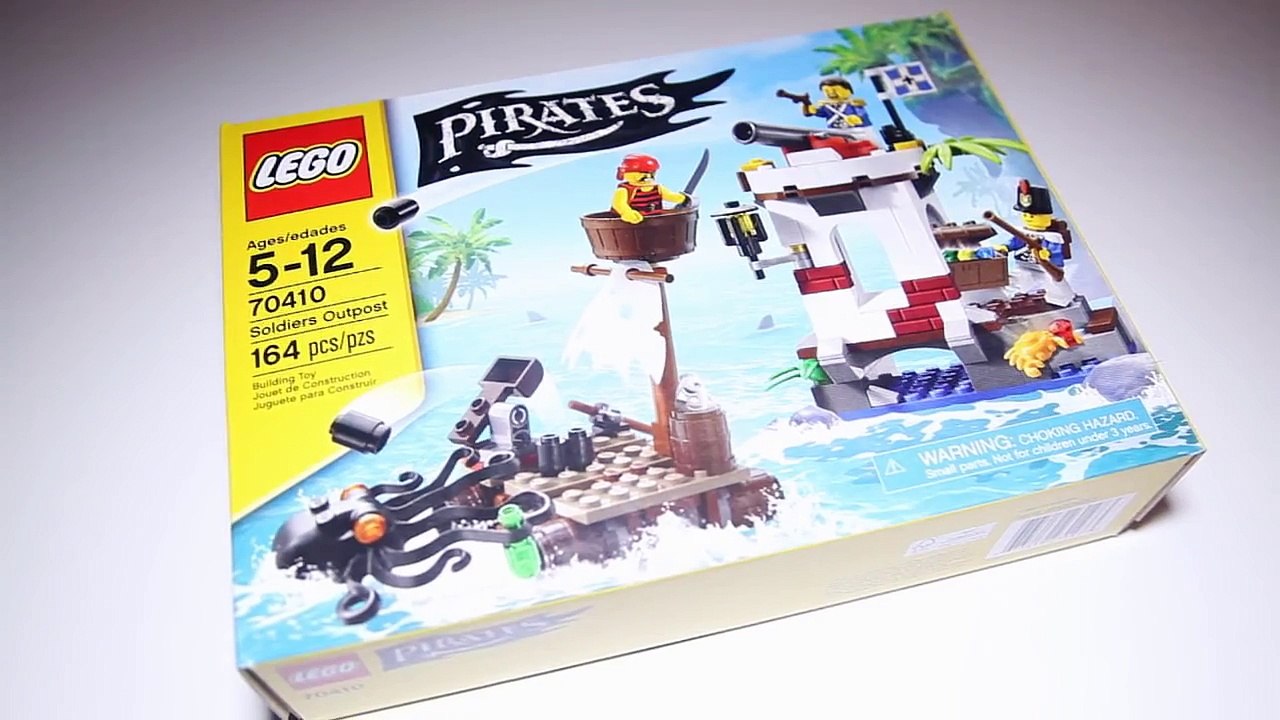 Lego Soldiers Fort paired with 70410 Soldiers Outpost Speed Build Review (70412)