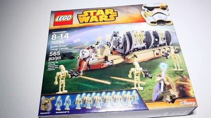 Lego Battle Droid Troop Carrier Speed Build Review (75086)