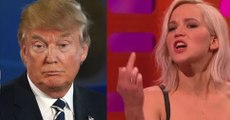 Actress Jennifer Lawrence has two words for Donald ‪‎Trump‬