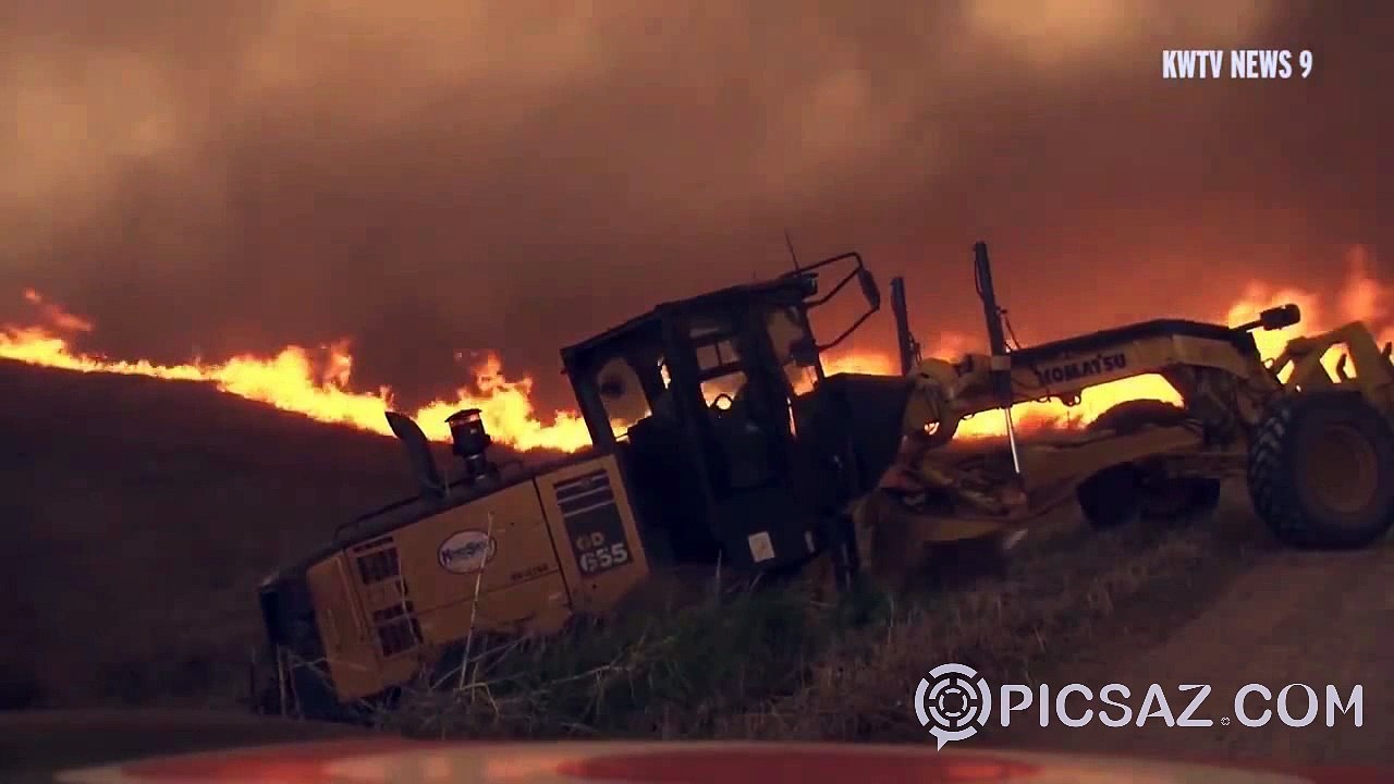 Reporter save driver from fire