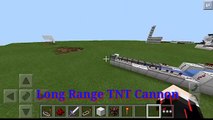 Minecraft PE 0.14.0 Redstone - How to make Long Range TNT Cannon
