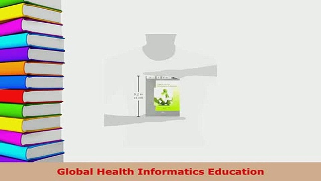 Read  Global Health Informatics Education Ebook Free
