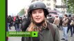 Une journaliste de RT frappée à la tête par des casseurs pendant une manifestation à paris