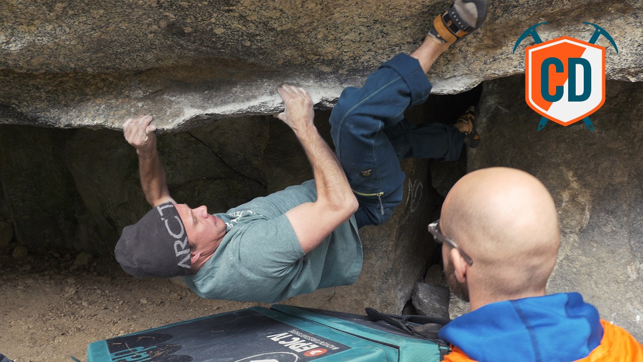 Jonathan Siegrist Cheers Matt To Bouldering Success | Climbing...
