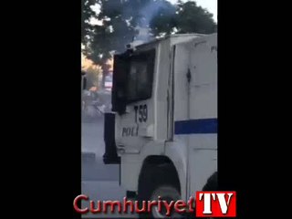 Beşiktaş'ın şampiyonluk kutlamasına polis müdahalesi