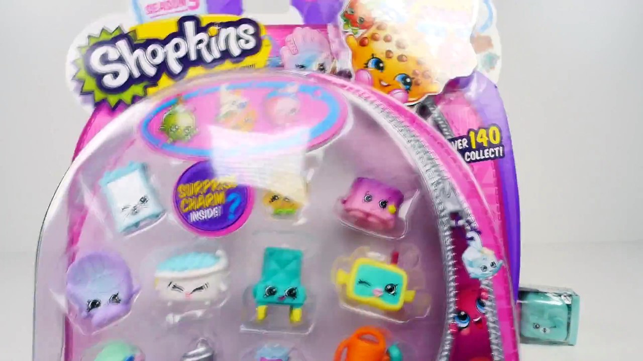 ~_ SHOPKINS SEASON 5 _~ SEASON 5 SHOPKINS Opening Video _ 12 Pack with Shopkins Charms and 2 Packs