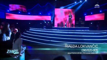 RIALDA LOKVANČIĆ – S kim čekaš dan TOP 16 /24 04 2015/
