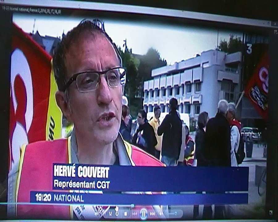 Rennes manifestation du 17 /05 /16