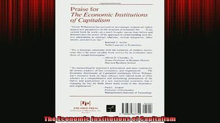 FAVORIT BOOK   The Economic Institutions of Capitalism  FREE BOOOK ONLINE