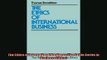 FREE DOWNLOAD  The Ethics of International Business The Ruffin Series in Business Ethics  FREE BOOOK ONLINE
