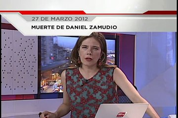 Muerte de Daniel Zamudio / Transmisión de Canal 24 Horas TVN