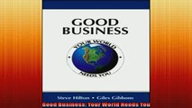 FAVORIT BOOK   Good Business Your World Needs You  FREE BOOOK ONLINE