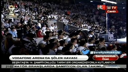 Beşiktaşlı minikten taraftara "Size helal olsun"
