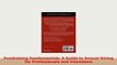 Read  Fundraising Fundamentals A Guide to Annual Giving for Professionals and Volunteers Ebook Free