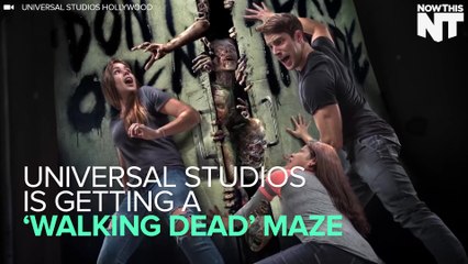 'The Walking Dead' Maze To Open At Universal Studios