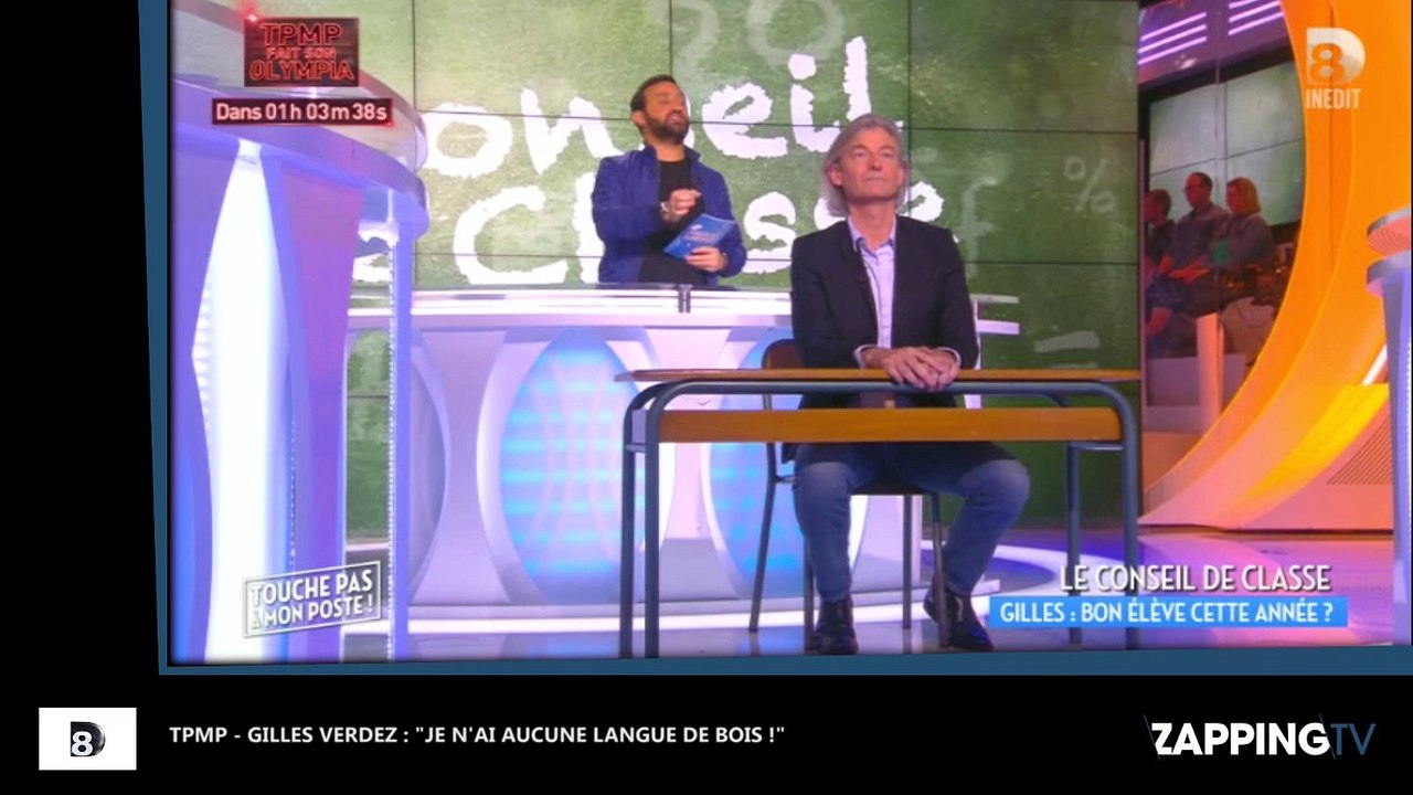 TPMP - Gilles Verdez : "Je n'ai aucune langue de bois"