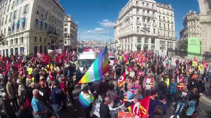 90 000 Manifestants à Marseille