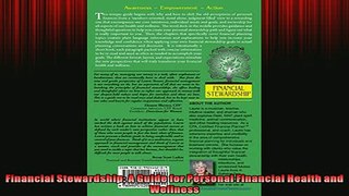 READ book  Financial Stewardship A Guide for Personal Financial Health and Wellness  FREE BOOOK ONLINE