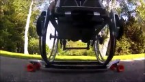 Cmp de personnes incroyables en fauteuils roulants