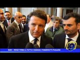 Bari | Renzi firma il patto per la Città Metropolitana