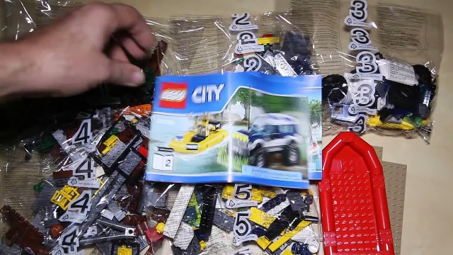 Lego City Crooks Hideout Speed Build Review (60068)