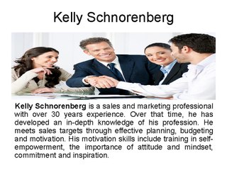 Kelly Schnorenberg - Sales and Marketing Specialist