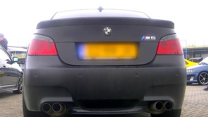 BMW M5 E60 Custom Exhaust LOUD HD!