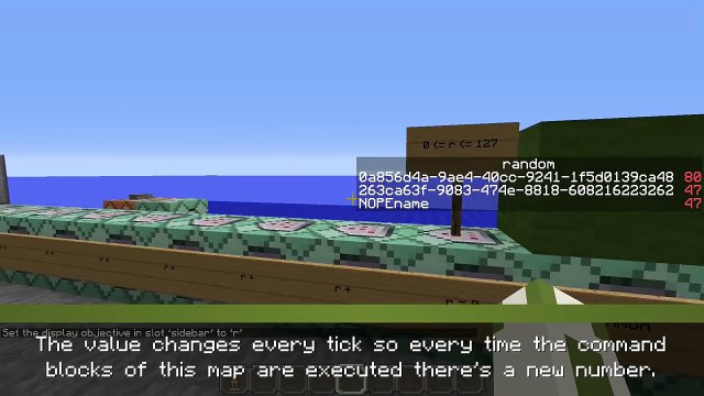 Minecraft command block randomizer | Random number generator [English]