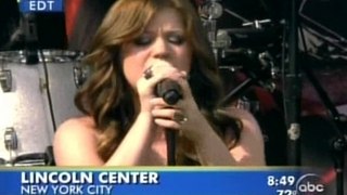 Kelly Clarkson - Good Morning America - Sober