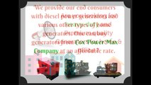 How to get Diesel Generators in Pakistan - Cox Power Max
