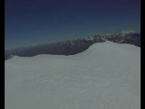 Film Survol du Mont Blanc en hélico