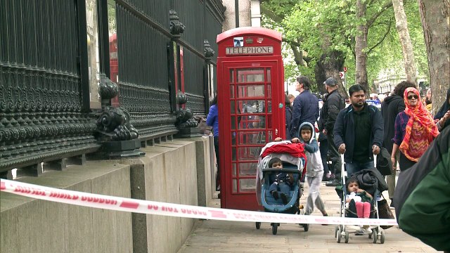 Greenpeace activists scale the British Museum