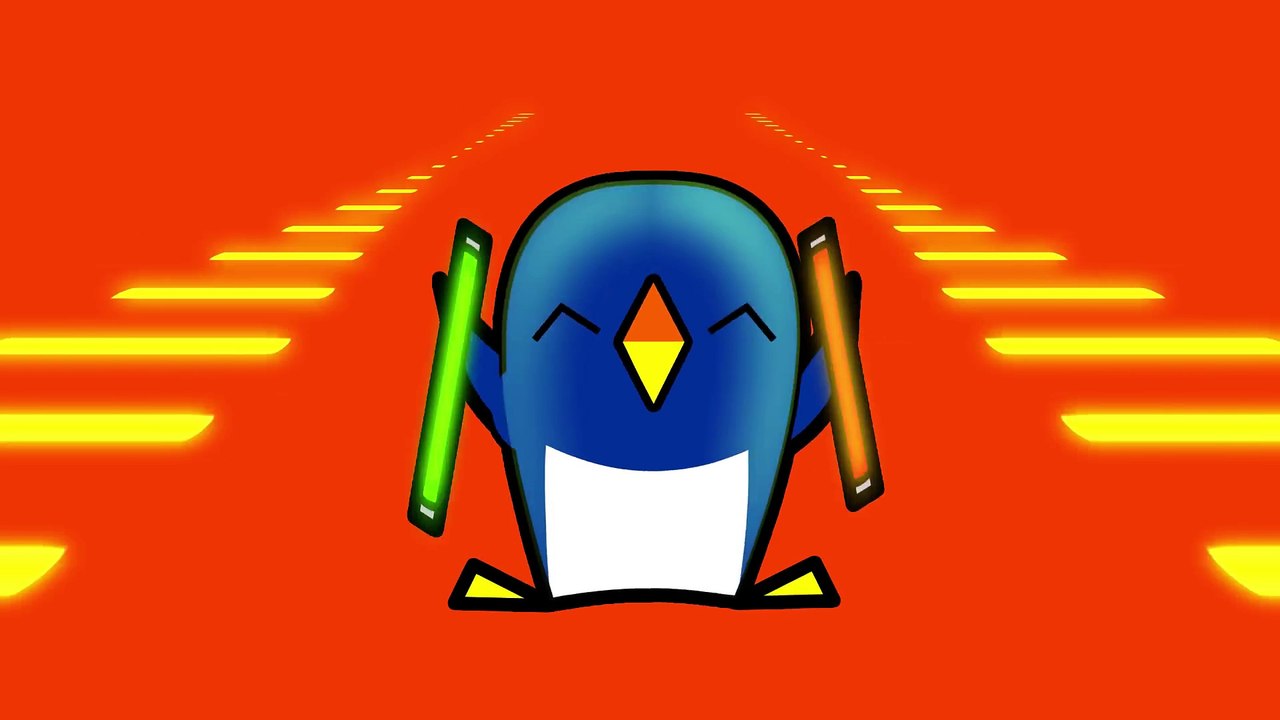 Une rave party avec des pingouins