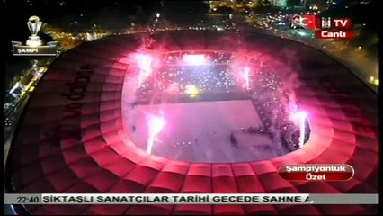 Vodafone Arena'da görsel şov!