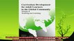 new book  Curriculum Development for Adult Learners in the Global Community Volume ll Teaching and