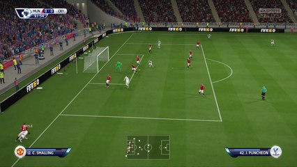 Manchester United vs Crystal Palace England FA Cup Final | Fifa 16
