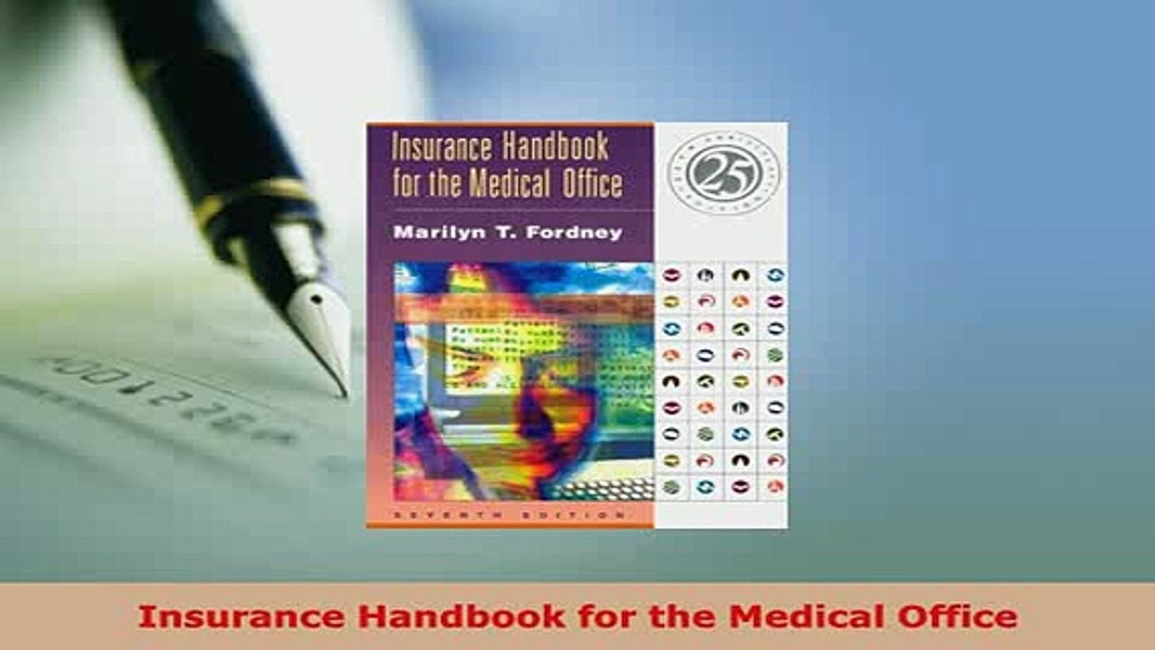 Download  Insurance Handbook for the Medical Office Free Books