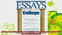 best book  Essays That Will Get You into College Barrons Essays That Will Get You Into College