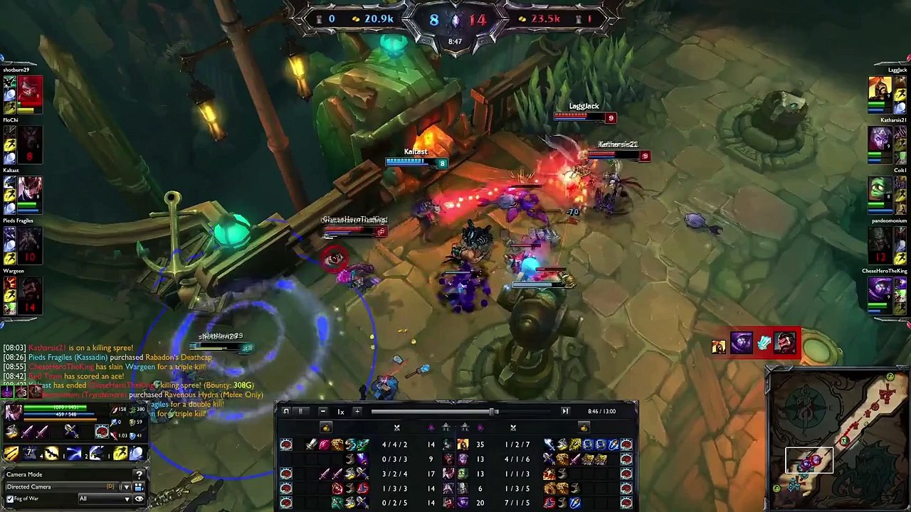 ALMOST Ace -  League of Legends Highlight Video