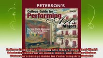 read here  College Guide for Performing Arts Majors 2008 RealWorld Admission Guide for All Dance